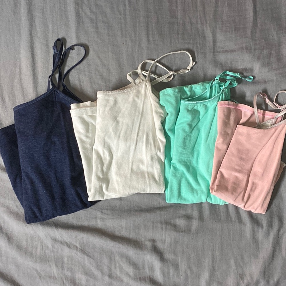 4 cami tank tops